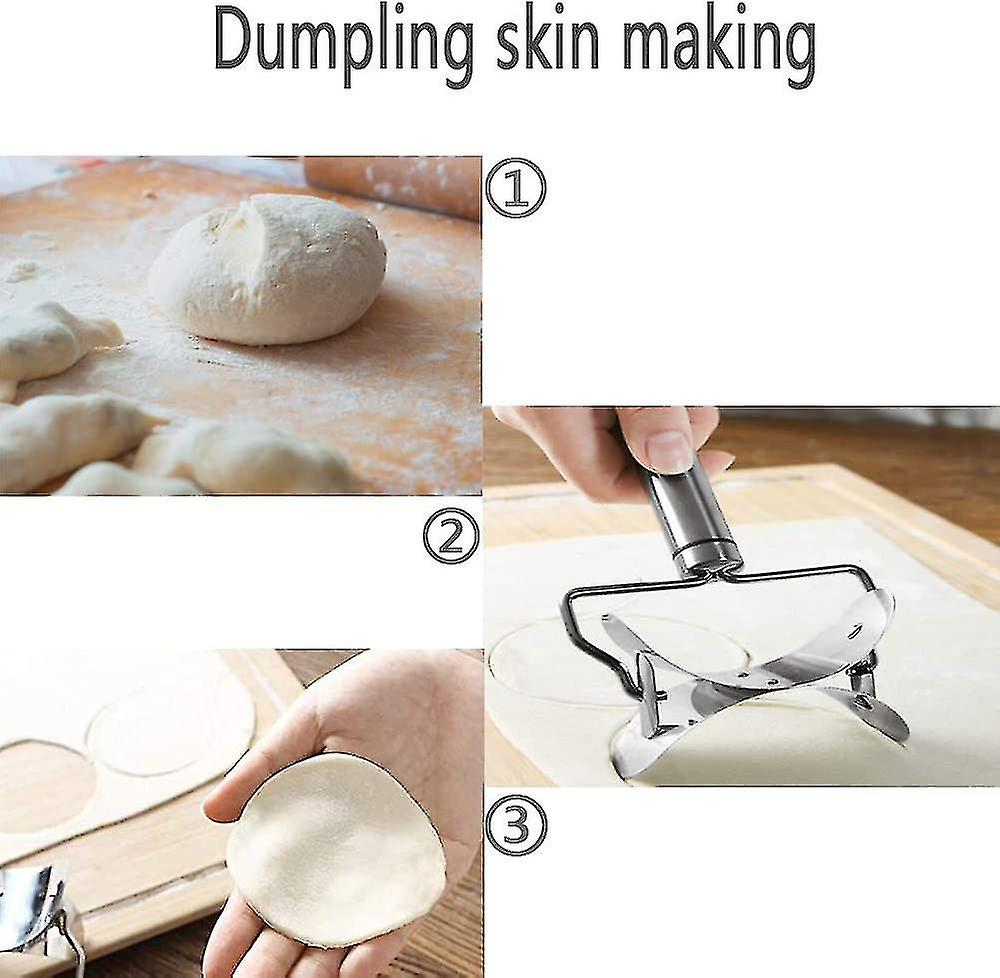 Stainless Steel Ravioli Dumpling Maker， 2pcs New Dumpling Machine