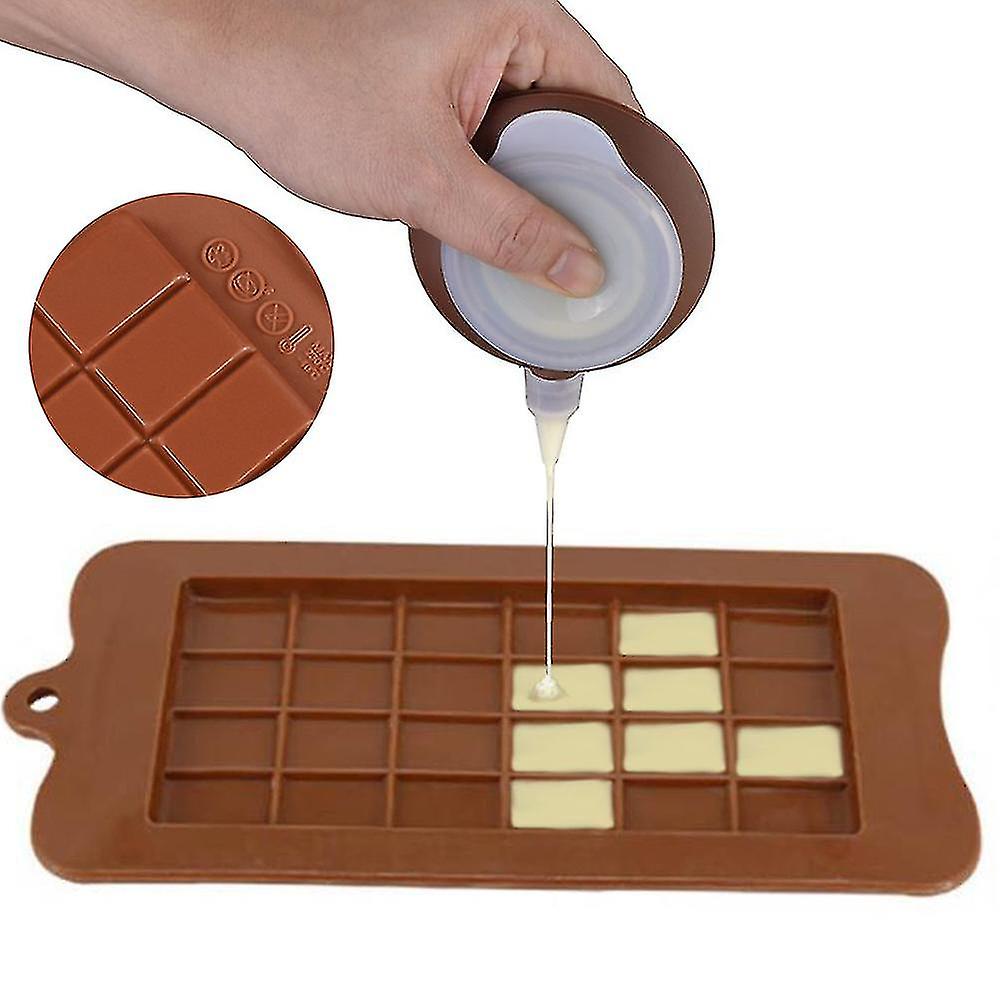 3pcs Silicone Chocolate Candy Molds