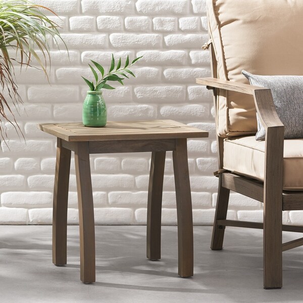 Selma End Table Garden Coffee Table Outdoor Accent Table