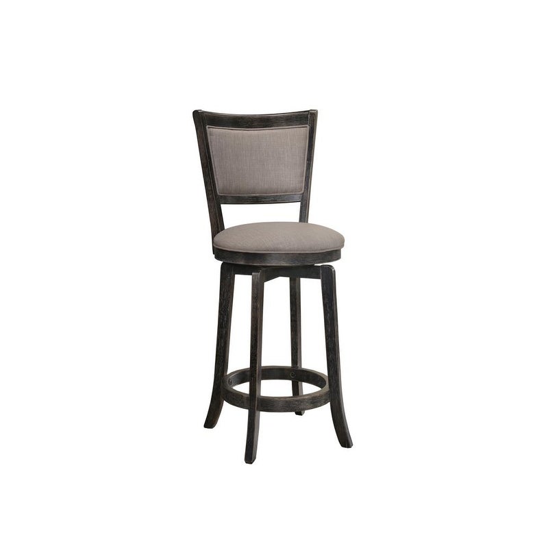 Best Master Furniture 29-inch Upholstered Swivel Bar Stools (Set of 2)