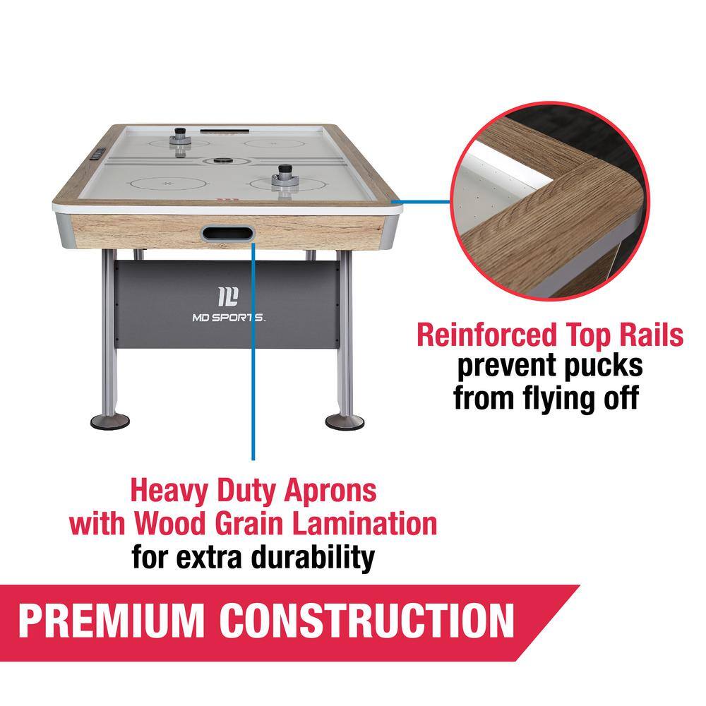 MD Sports Hinsdale 84 in. Air Powered Hockey Table AH084Y19035