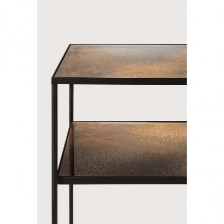 Console Bronze Copper Leaf sofa Ethnicraft - Console Bureau - GRIIN