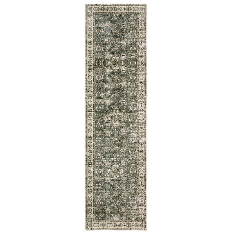 StyleHaven Marissa Washable Vintage Ornate Area Rug