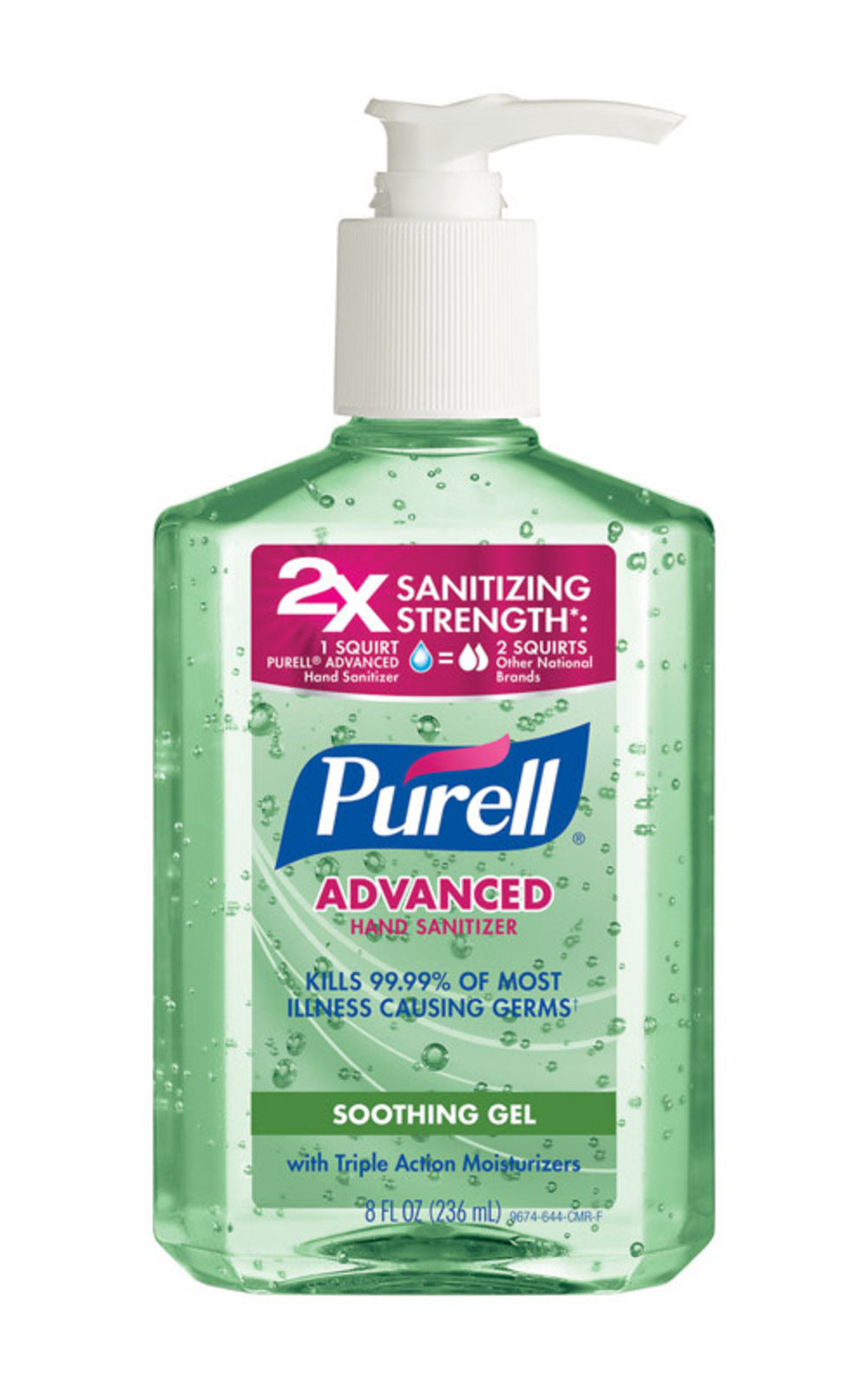 PURELL ADV ALOE 8OZ PUMP