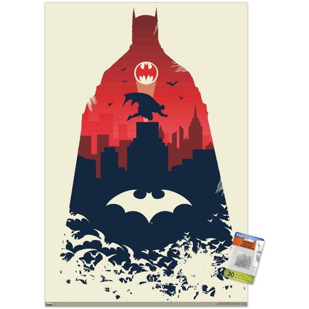 Trends International Dc Comics Batman Cape Unframed Wall Poster Prints