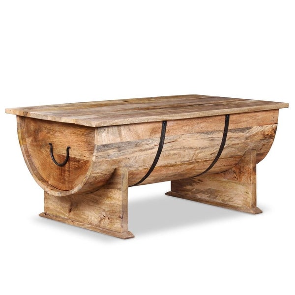 vidaXL Coffee Table Solid Mango Wood 34.6