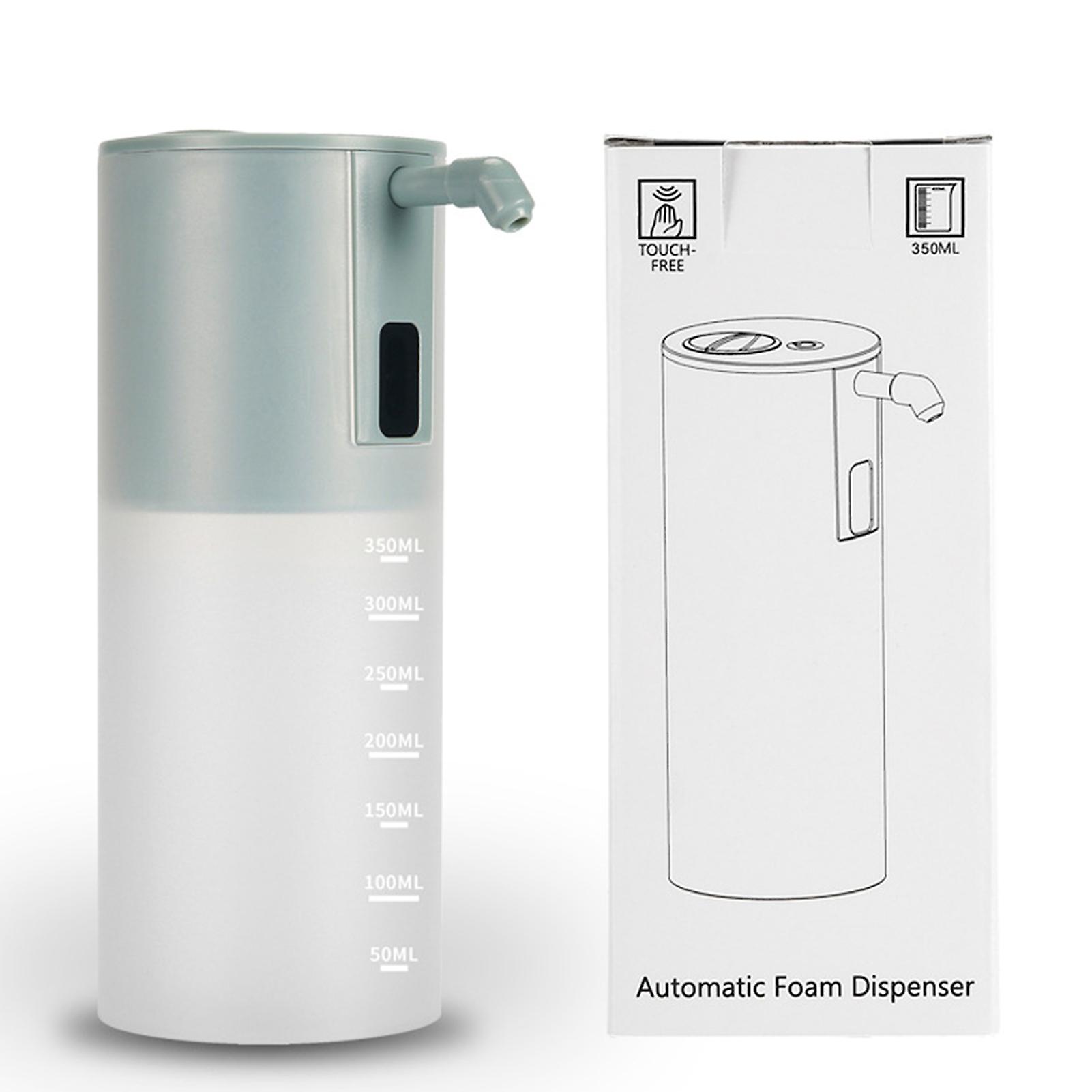 350ml Automatic Foaming Soap Dispenser Infrared Motion Sensor Touchless Foaming Soap Dispenser Battery Operated Desktop Sanitary Infrared Soap Dispens