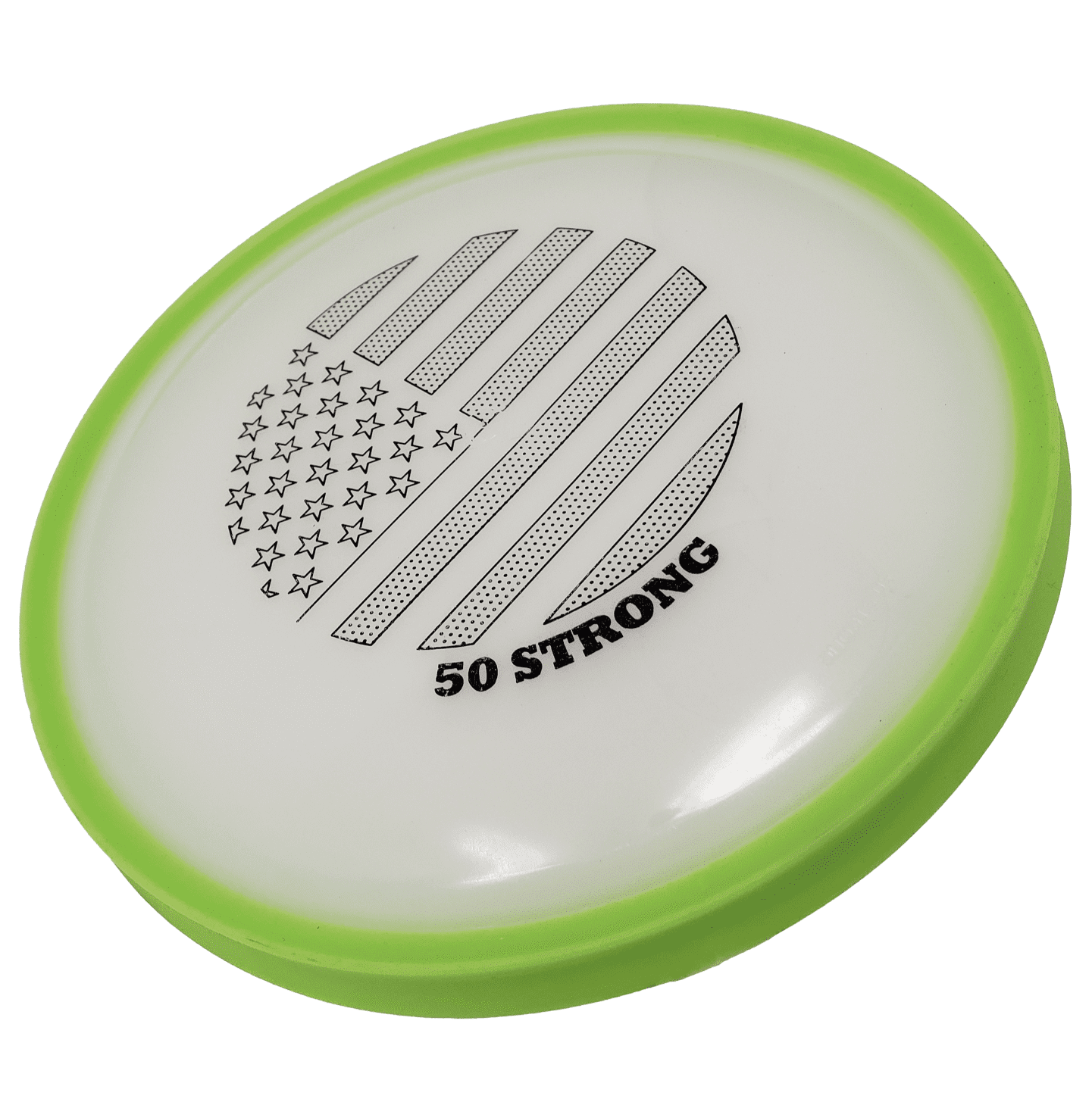 50 Strong Outdoor Soft Edge Flying Disc Great for Lawn Games， Floats in Water!