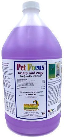 Mango Pet Pet Focus Ready-To-Use Bird Aviary and Cage Cleaner