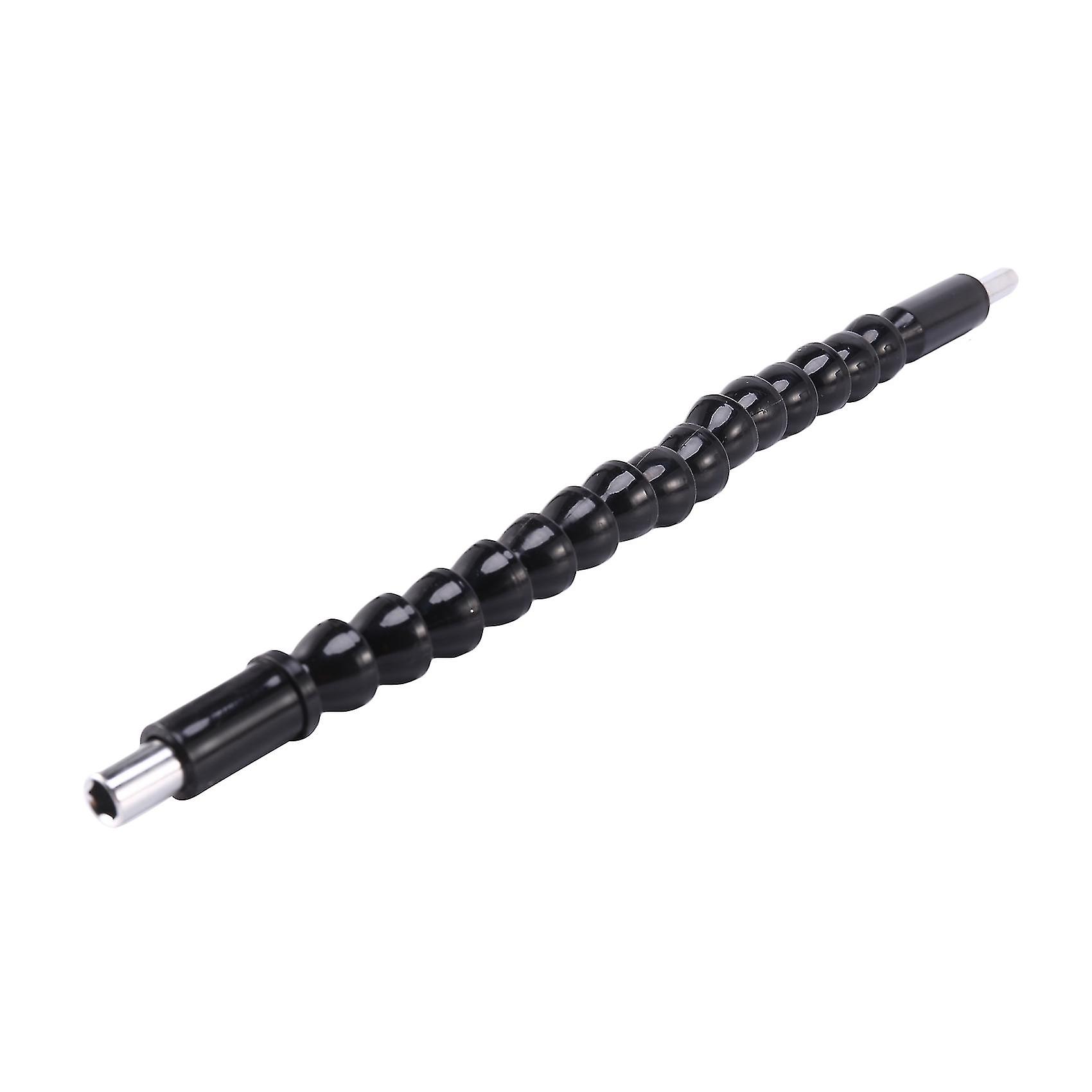 1/4 Inch Flexible Hex Shaft Screwdriver Power Drill Bit Extension 105 Degrees Corner Device + Screw