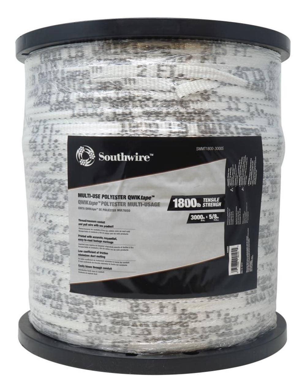 Qwiktape 1800 lb x 3000-ft Spool ;