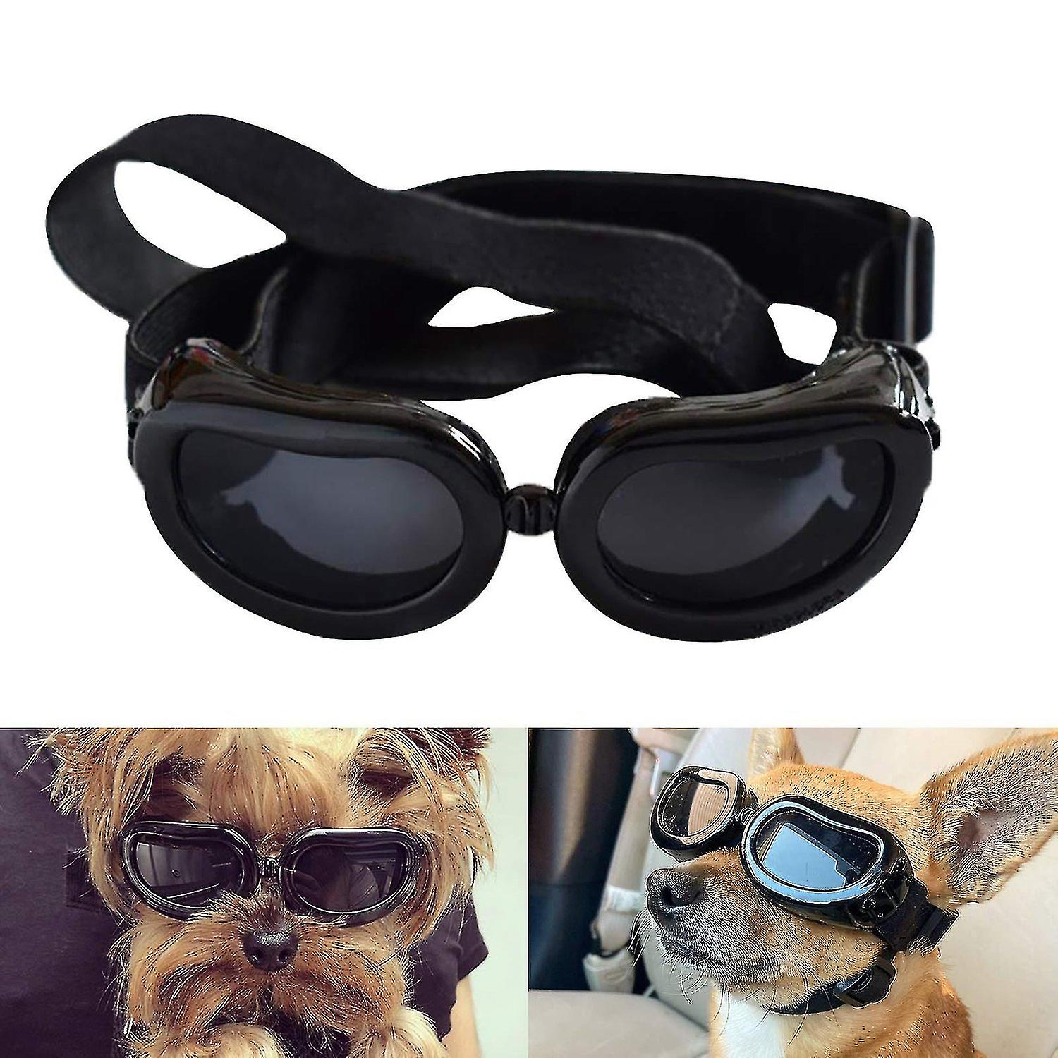 Pet Goggles Dog Sunglasses Waterproof Windproof Puppy Goggles Anti-fog Uv Protection Sun Glasses For