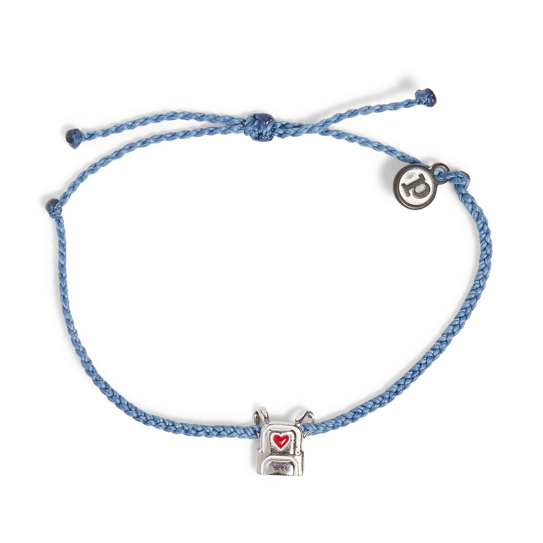 Pura Vida Charity Charm Bracelet for Blessings in a Backpack