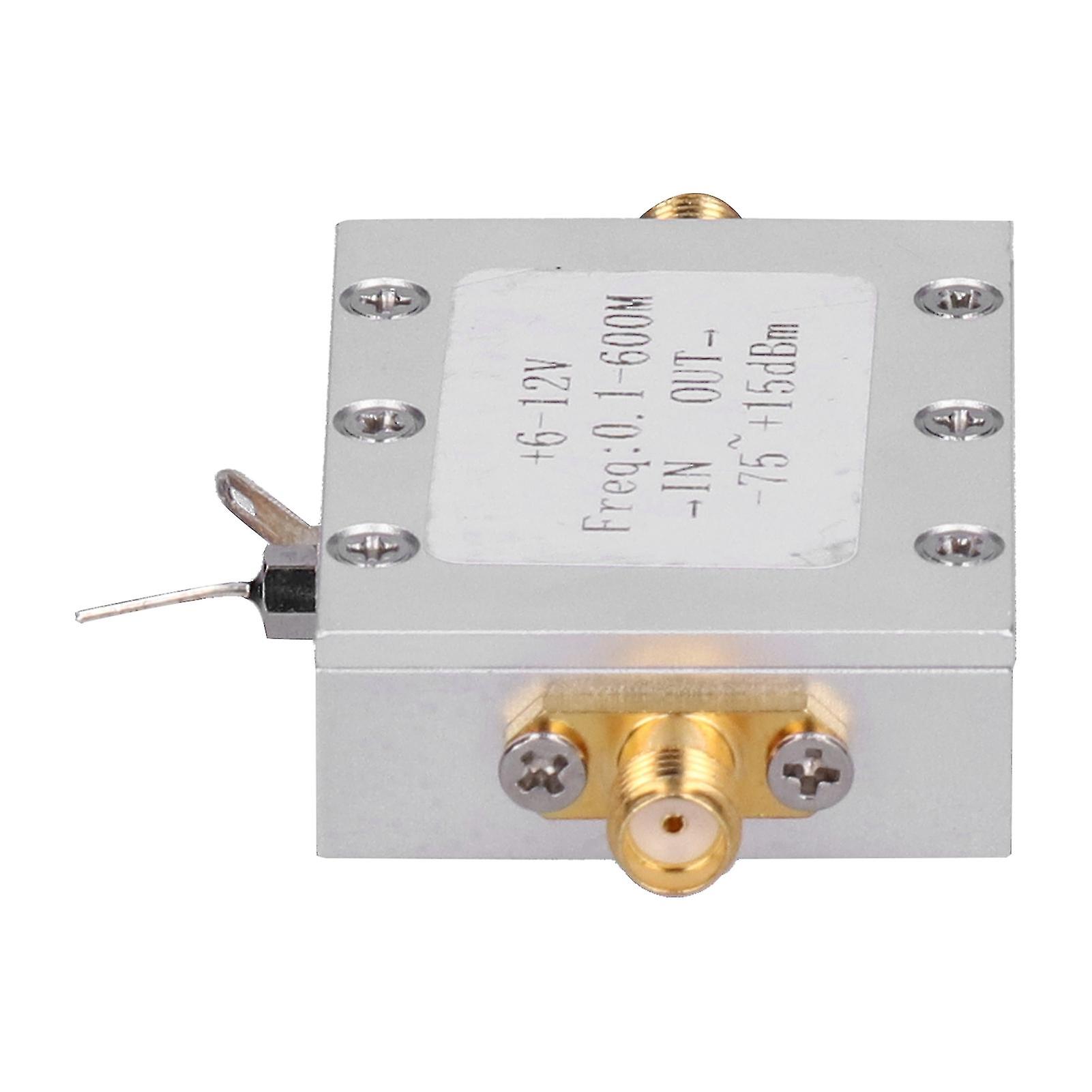 0.1600M 75~+15dBm Power Meter AD8307 Logarithmic Testing Detector Module Relay High Power with Shell