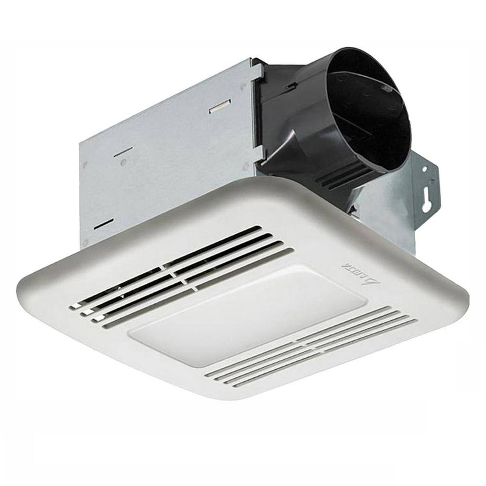 Delta Breez Integrity 50 CFM Ceiling Bathroom Exhaust Fan with Dimmable LED Light ENERGY STAR (3-Pack) ITG50LED-3P