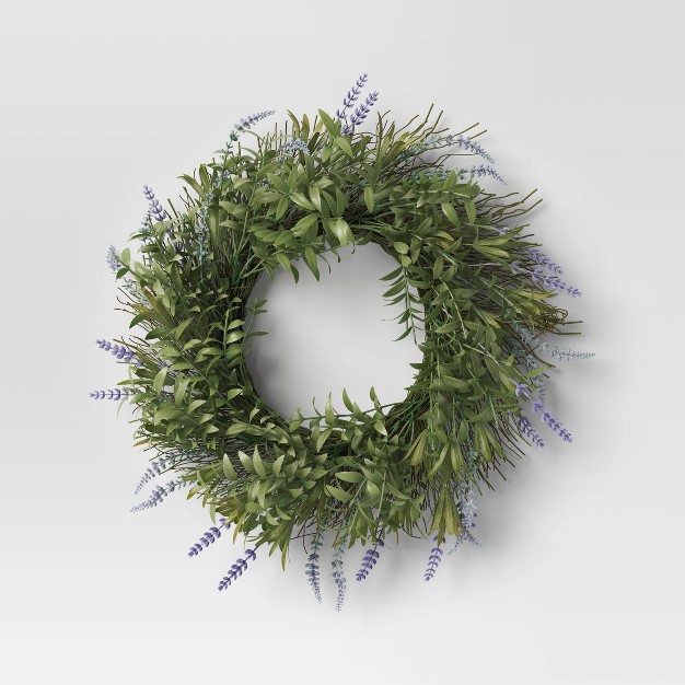 Lavender Wreath