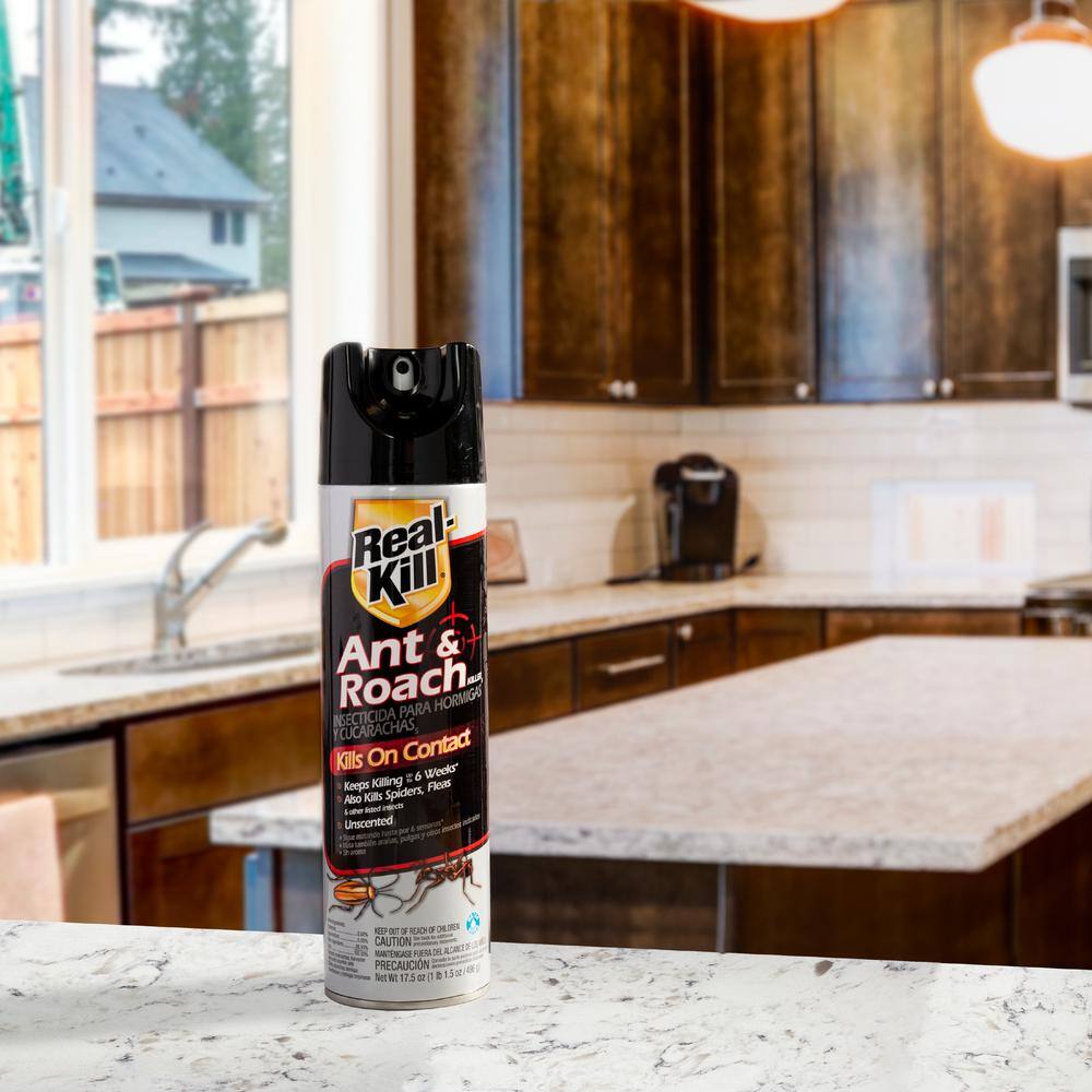 Real-Kill 17.5 oz. Ant and Roach Insect Killer Aerosol Spray HG-96320