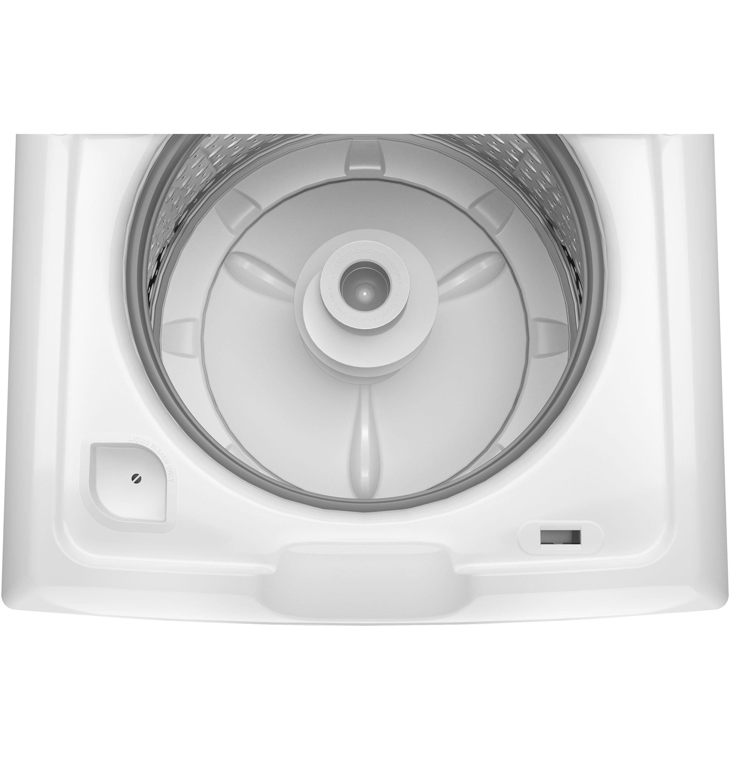 Ge Appliances GTW385ASWWS Ge® 4.3 Cu. Ft. Capacity Washer With Stainless Steel Basket,Cold Plus And Water Level Control​