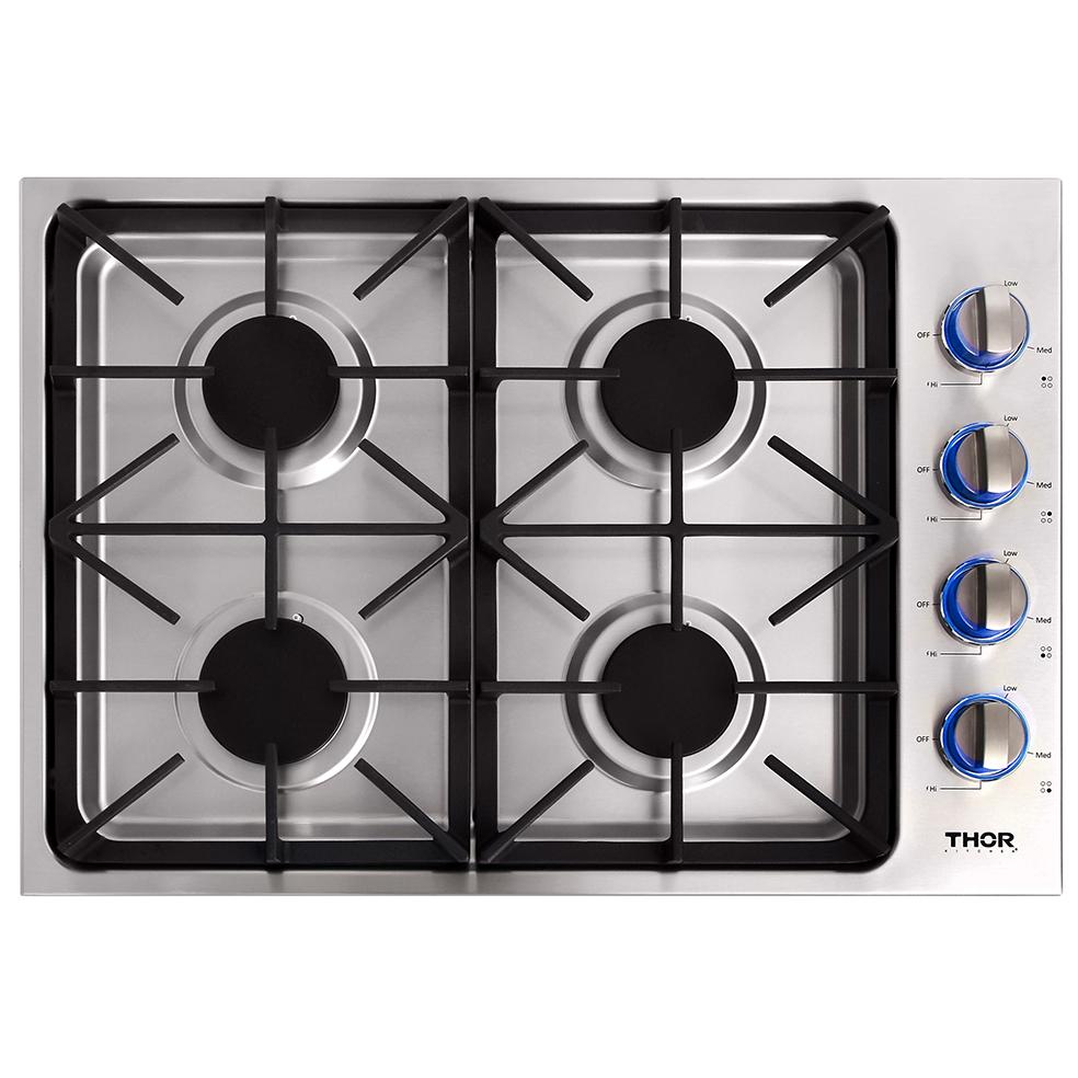 Thor Kitchen 30-inch Gas Cooktop TGC3001