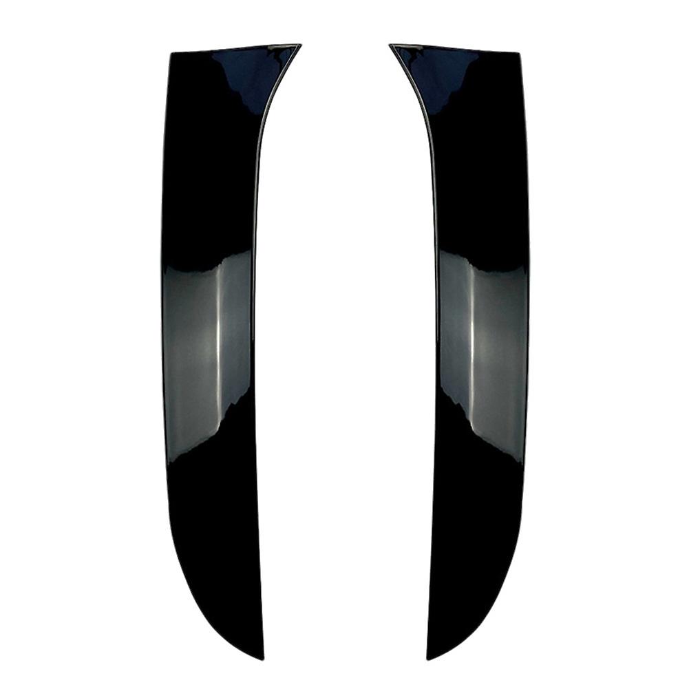 Rear Side Wing Roof Spoiler Stickers Trim Cover For Golf 6 Mk6 Variant Wagon Black