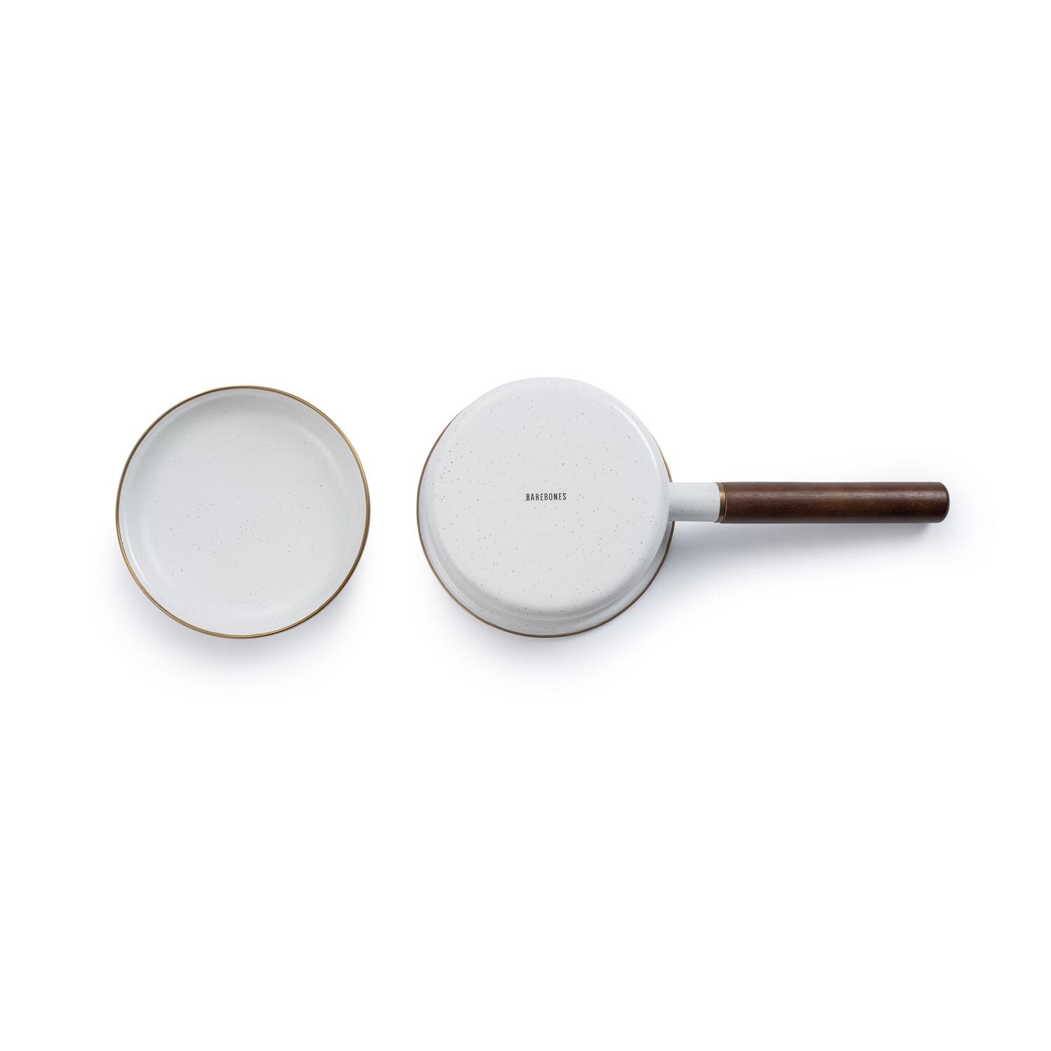 Barebones Living Enamel Saucepan