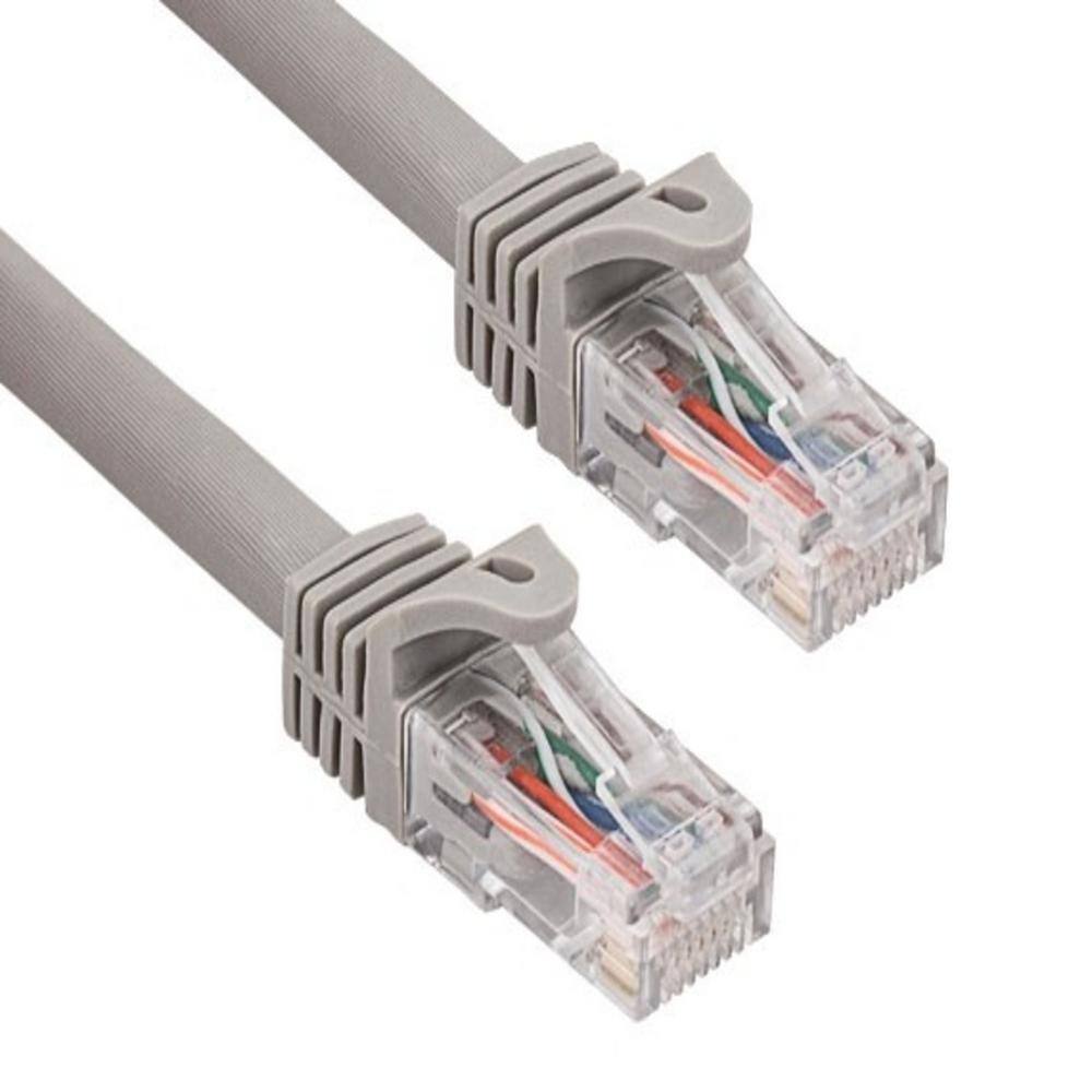 SANOXY 6 ft. Cat6a 600 MHz UTP Snagless Ethernet Network Patch Cable Gray SNX-CBL-LDR-C6110-3006