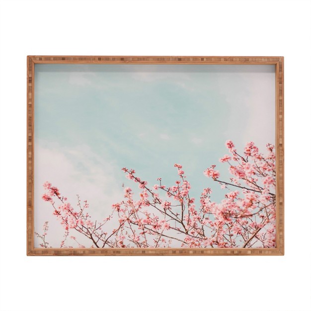 Hello Twiggs Cotton Candy Ii Rectangle Bamboo Tray Deny Designs