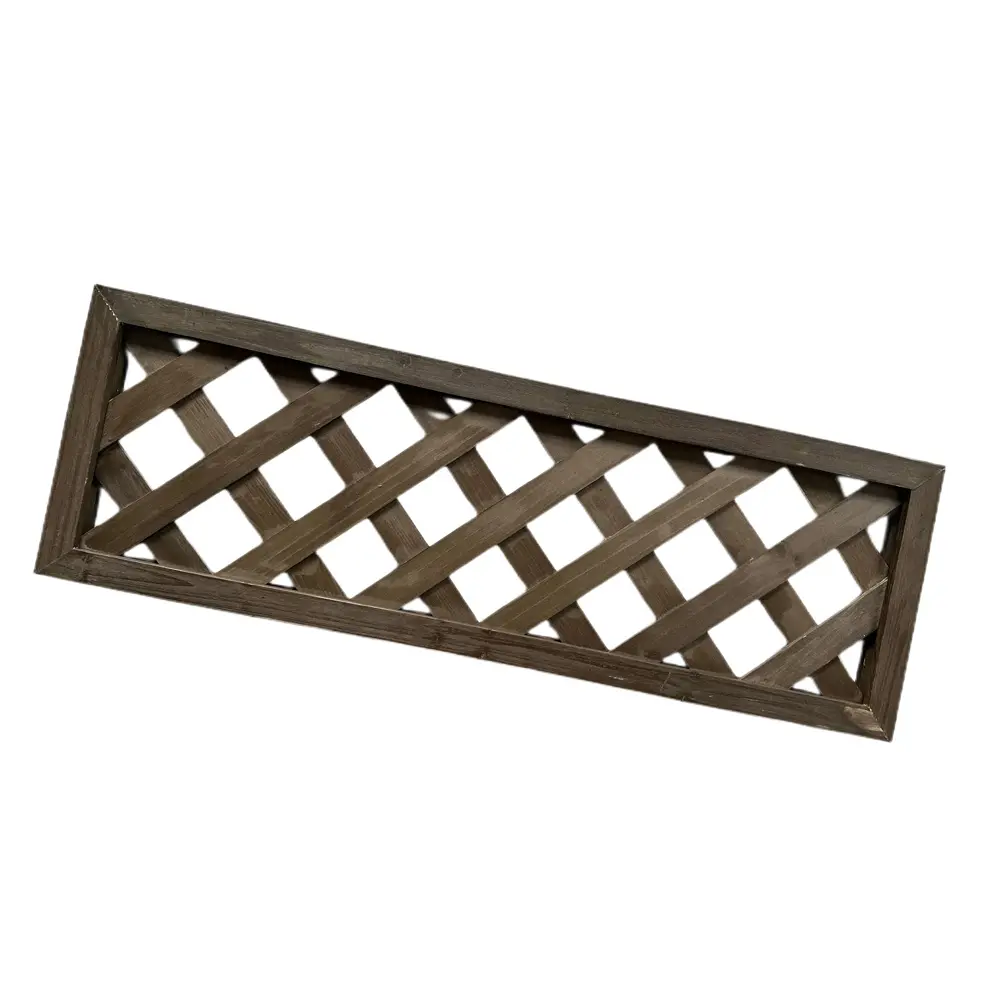 Factory direct supply decorative garden privacy screen fence wood garden fence panels