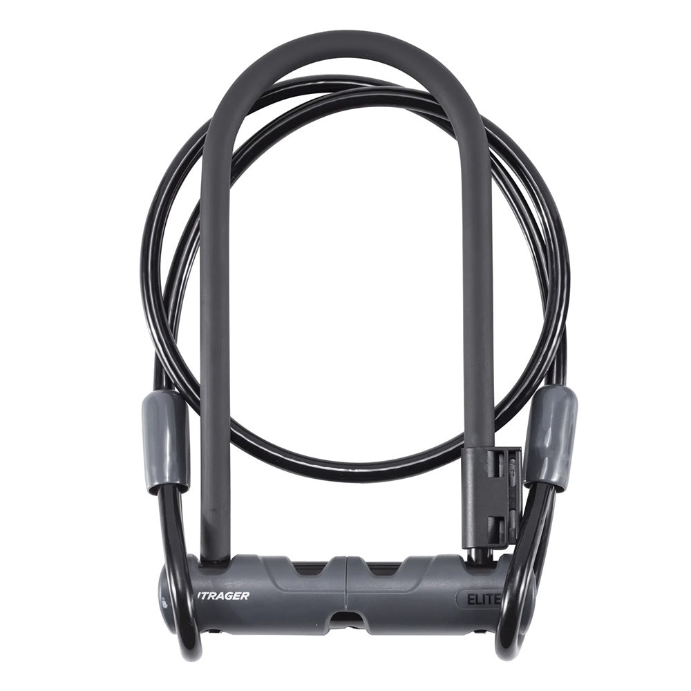 Bontrager Elite Keyed U-Lock with 4' Cable