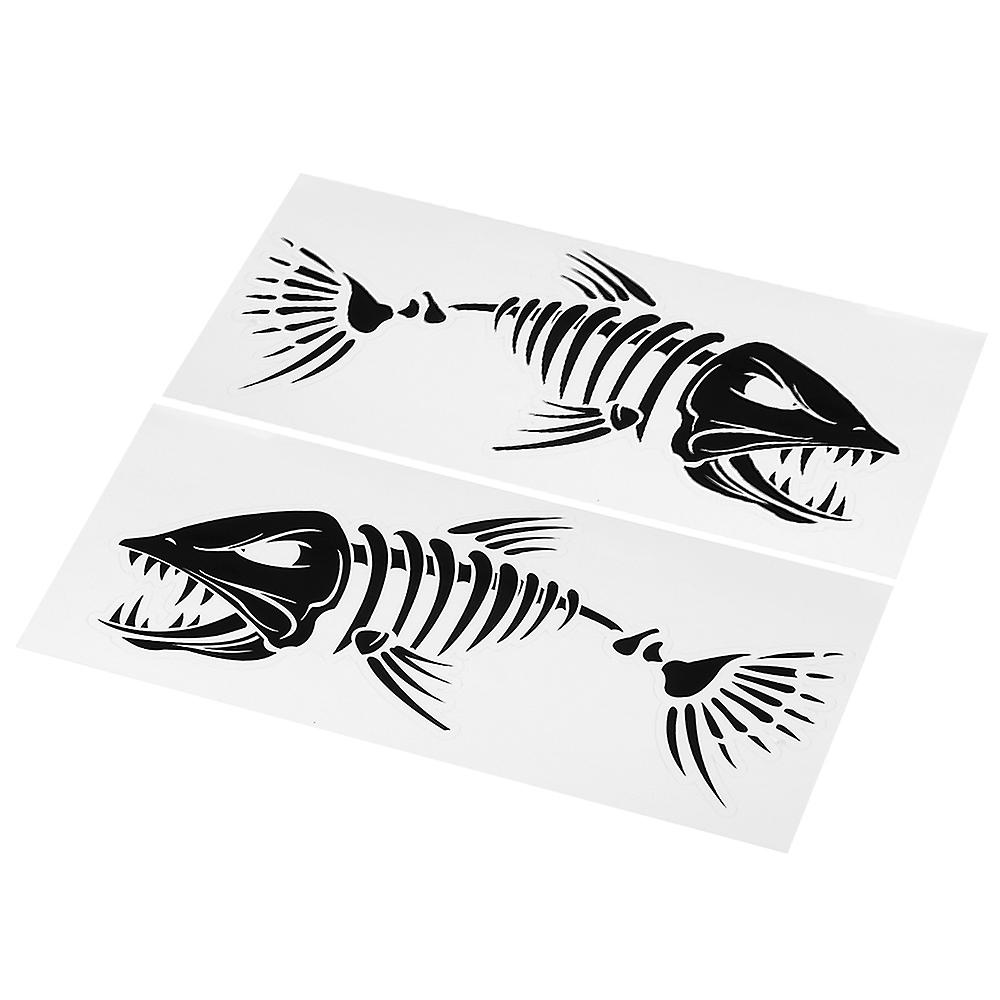 2 Pcs Fish Sticker