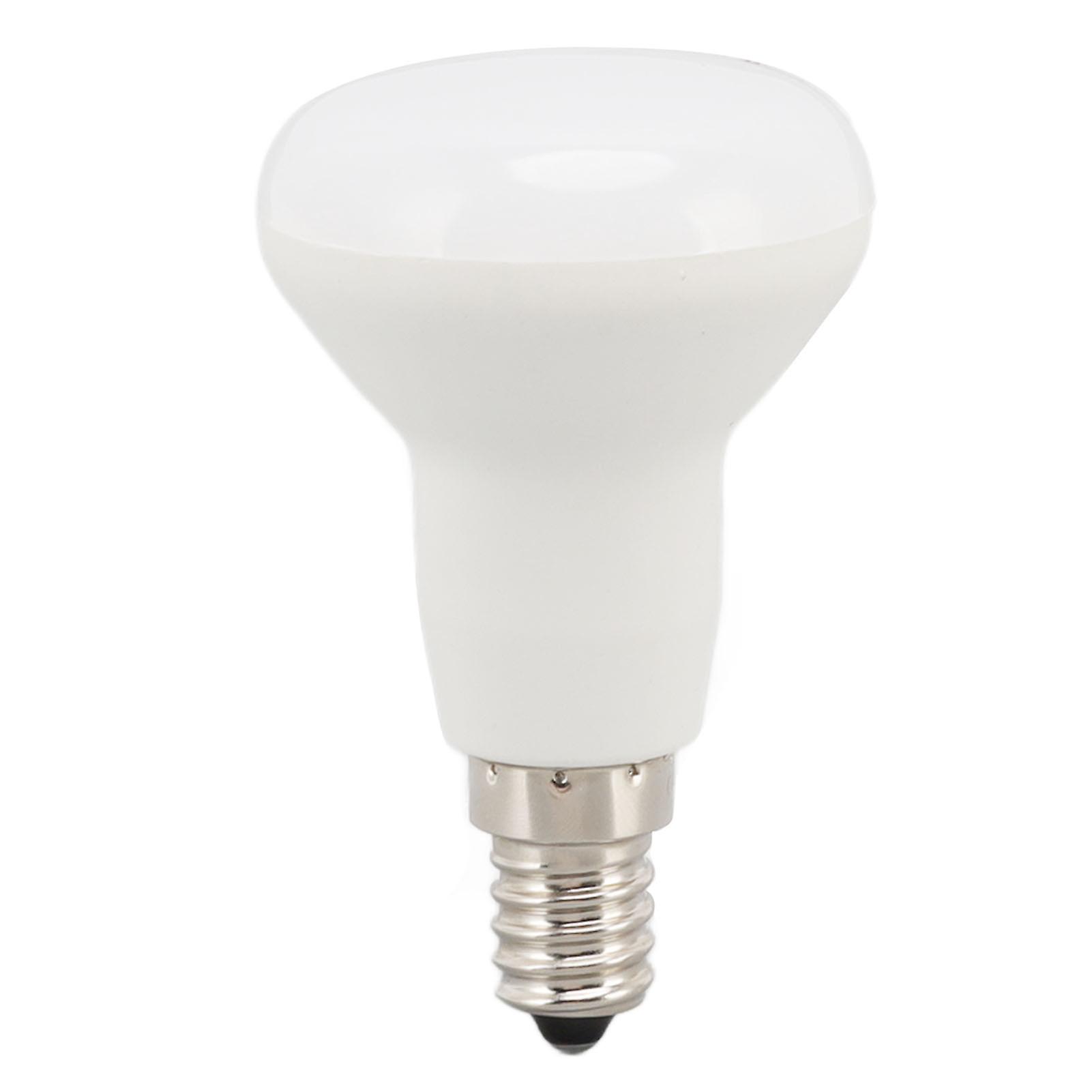 LED Light Bulb Long Neck Mushroom Shape Lamp 120 Degree Beam Angle Wide Flood R50 E14 5W 3000K Warm White 220V