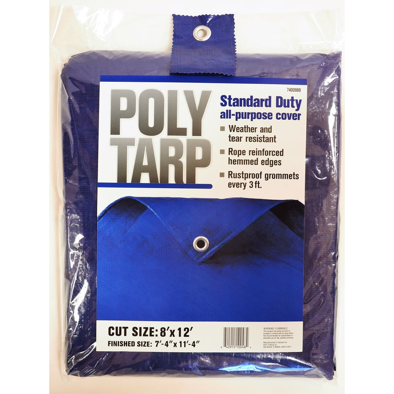 TARP POLY 8'X12' BLUE