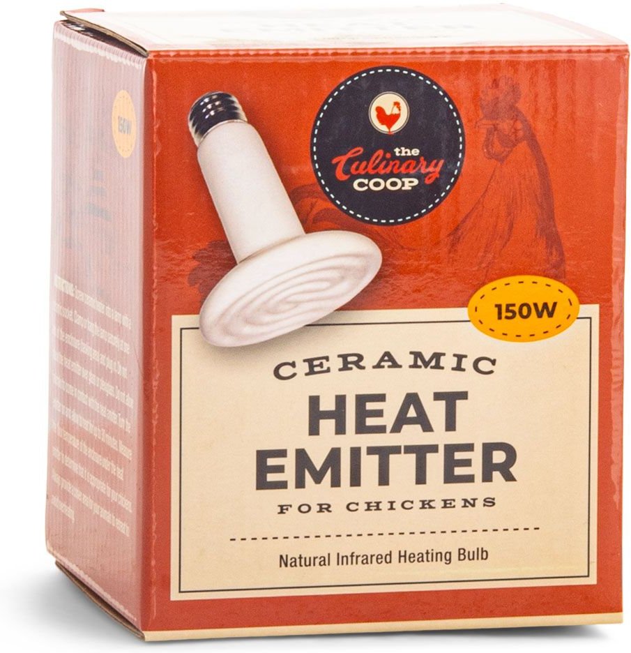 Culinary Coop Ceramic Chicken Heat Emitter， 150-watt