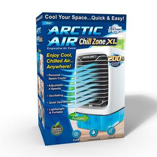 ARCTIC AIR 76 CFM 4 Speed Portable Evaporative Cooler for 45 sq. ft. AAXLN-PD12