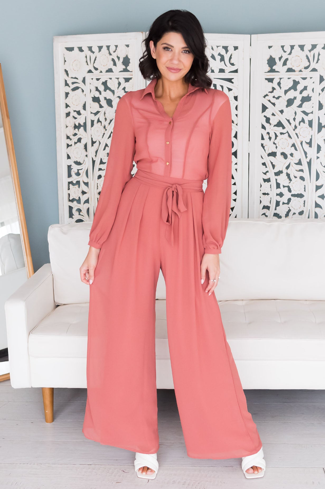 The Ivanka Modest Jumpsuit