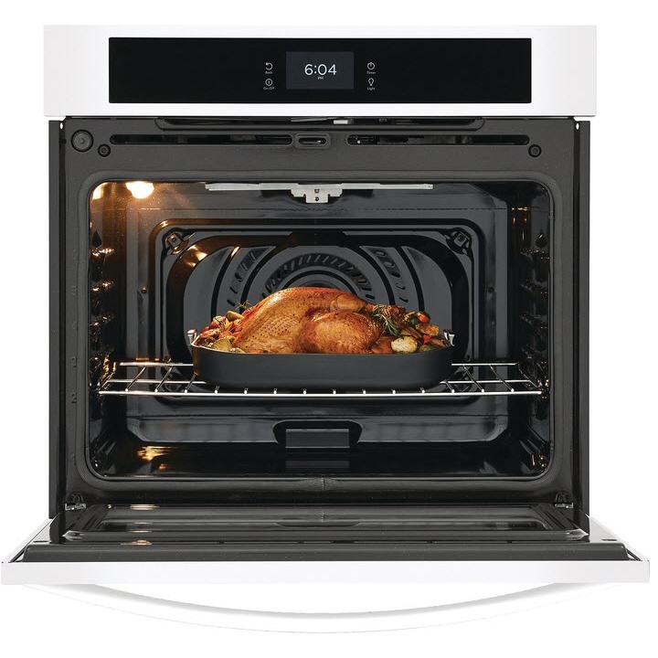 Frigidaire 30-inch, 5.3 cu.ft. Built-in Single Wall Oven with Convection Technology FCWS3027AW