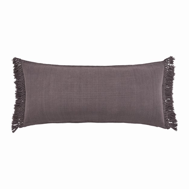 Ey Essentials Lavato Enzyme Washed Cotton Decorative Throw Pillow