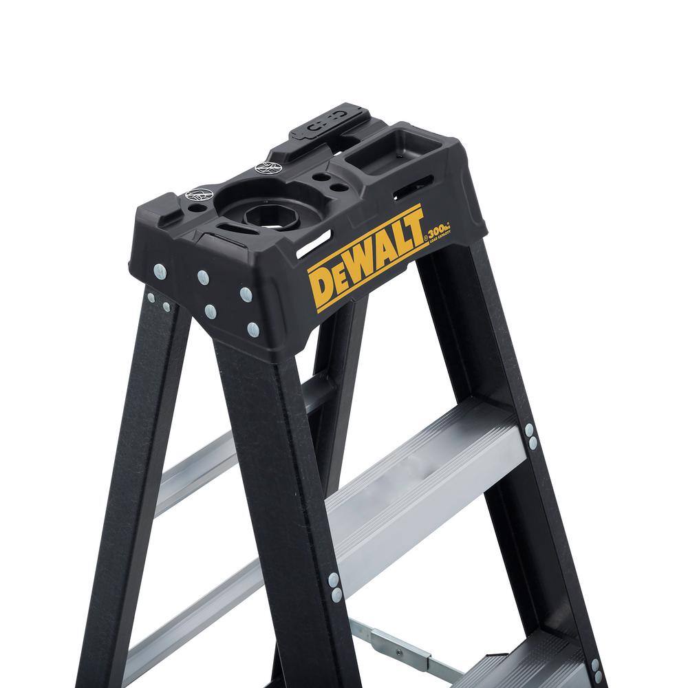 DW 7 ft. Fiberglass Stepladder 300 lbs. Load Capacity Type IA DXL3010-07