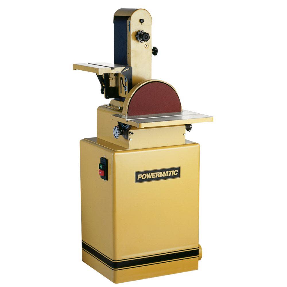 6 In. x 48 In. Belt/12 In. Disc Sander 2 HP， 3Ph， 230/460V