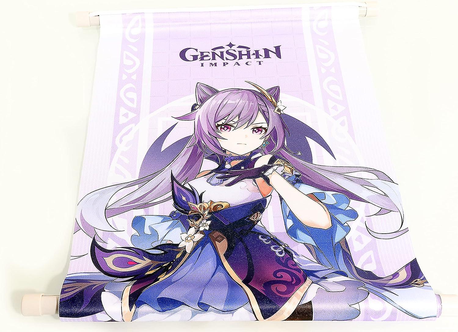 Genshin Impact Character Poster Wall Scroll. 26.5