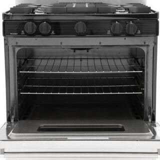 Premier ProSeries 24 in. 2.97 cu. ft. Freestanding Gas Range with Sealed Burners in Stainless Steel P24S3402PS