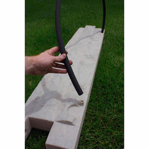 Good Ideas Garden Wizard Self Watering 4 Foot Stone Landscape Border Wall - Dark Granite