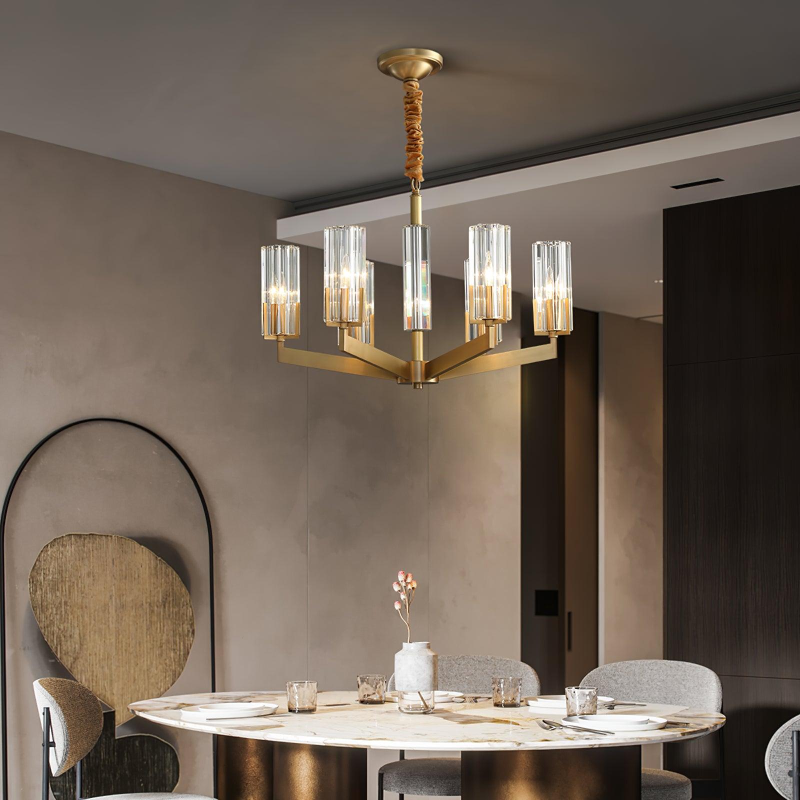 Kayla Brass Chandelier