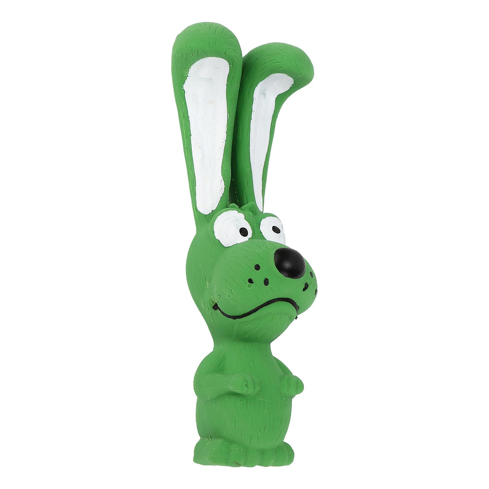 Naughty Rabbits And Dogs Vocal Latex Toys Safe Nontoxic Antisqueeze Chewy Bite Molar Pet Toys