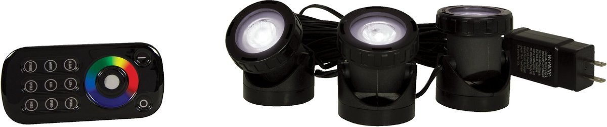 Tetra Pond Triple Light Set w/Remote