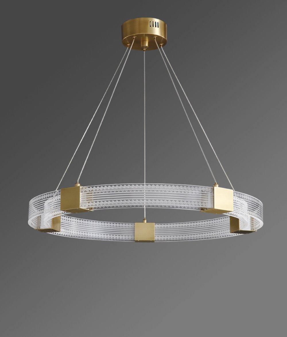 Parallel Ring LED Chandelier