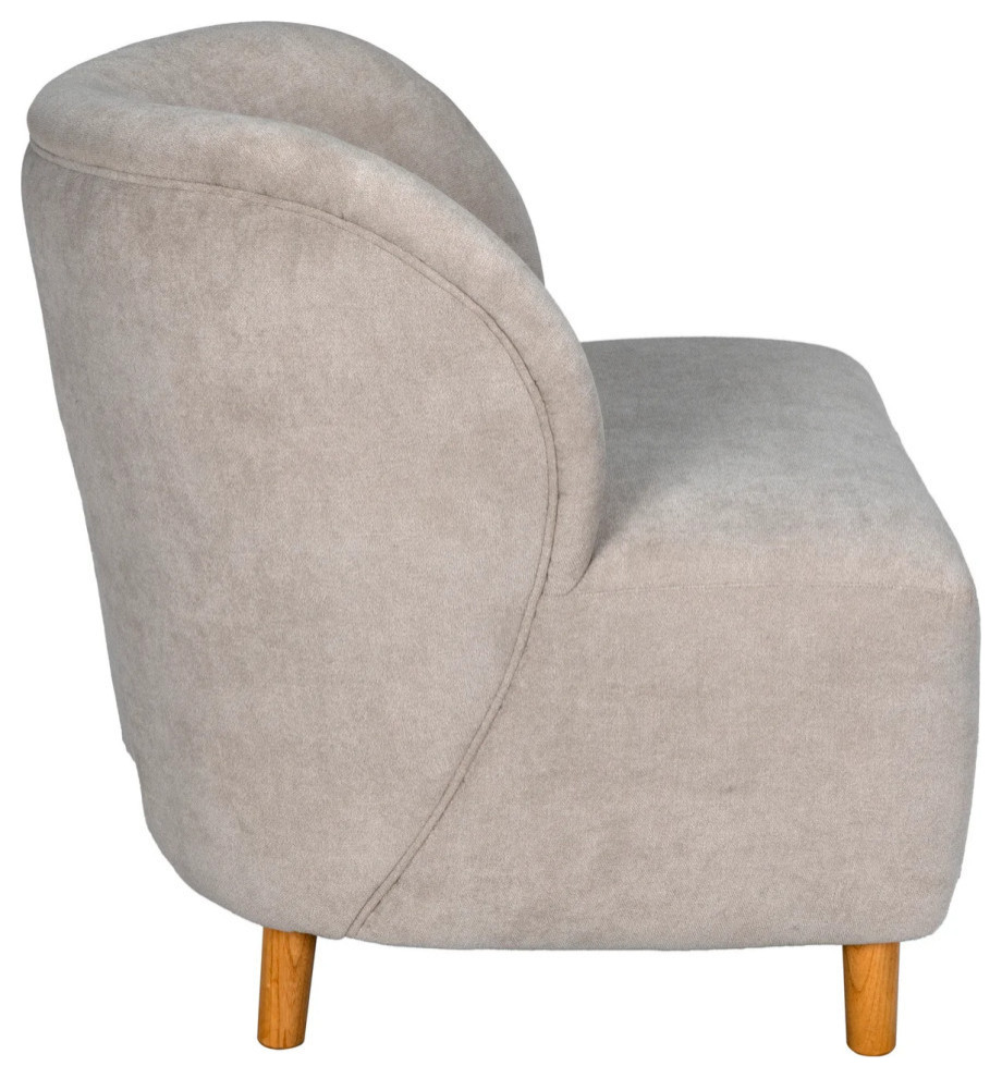 Atlas Chair W/ Wheat Fabric   Modern   Armchairs And Accent Chairs   by Rustic Home Furniture Deco  Houzz