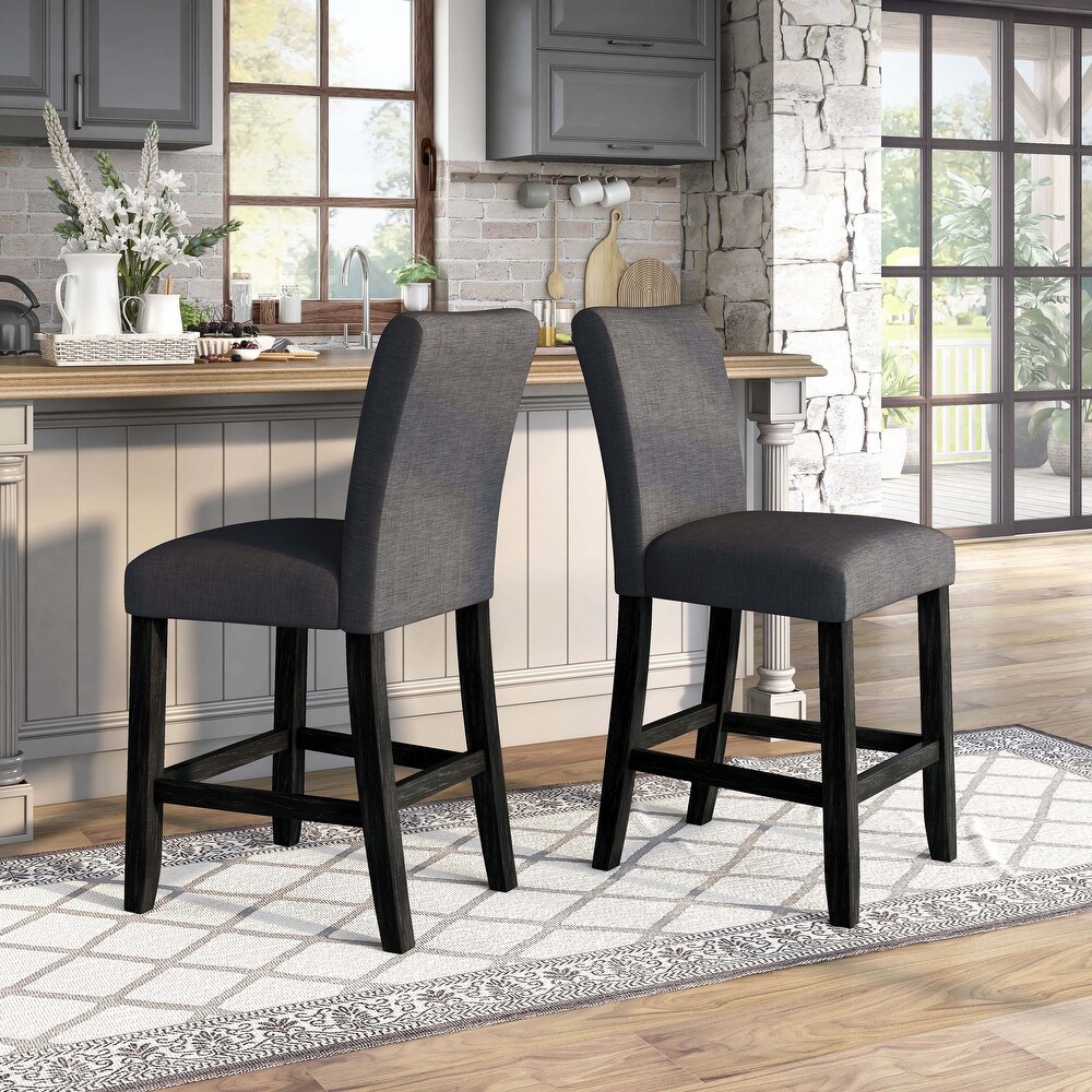 Shap Rustic Solid Wood 5 Piece Counter Height Dining Set by Furniture of America