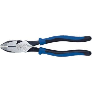 Klein Tools 9 in. Journeyman High Leverage Side Cutting Pliers for Heavy Duty Cutting J2000-9NE