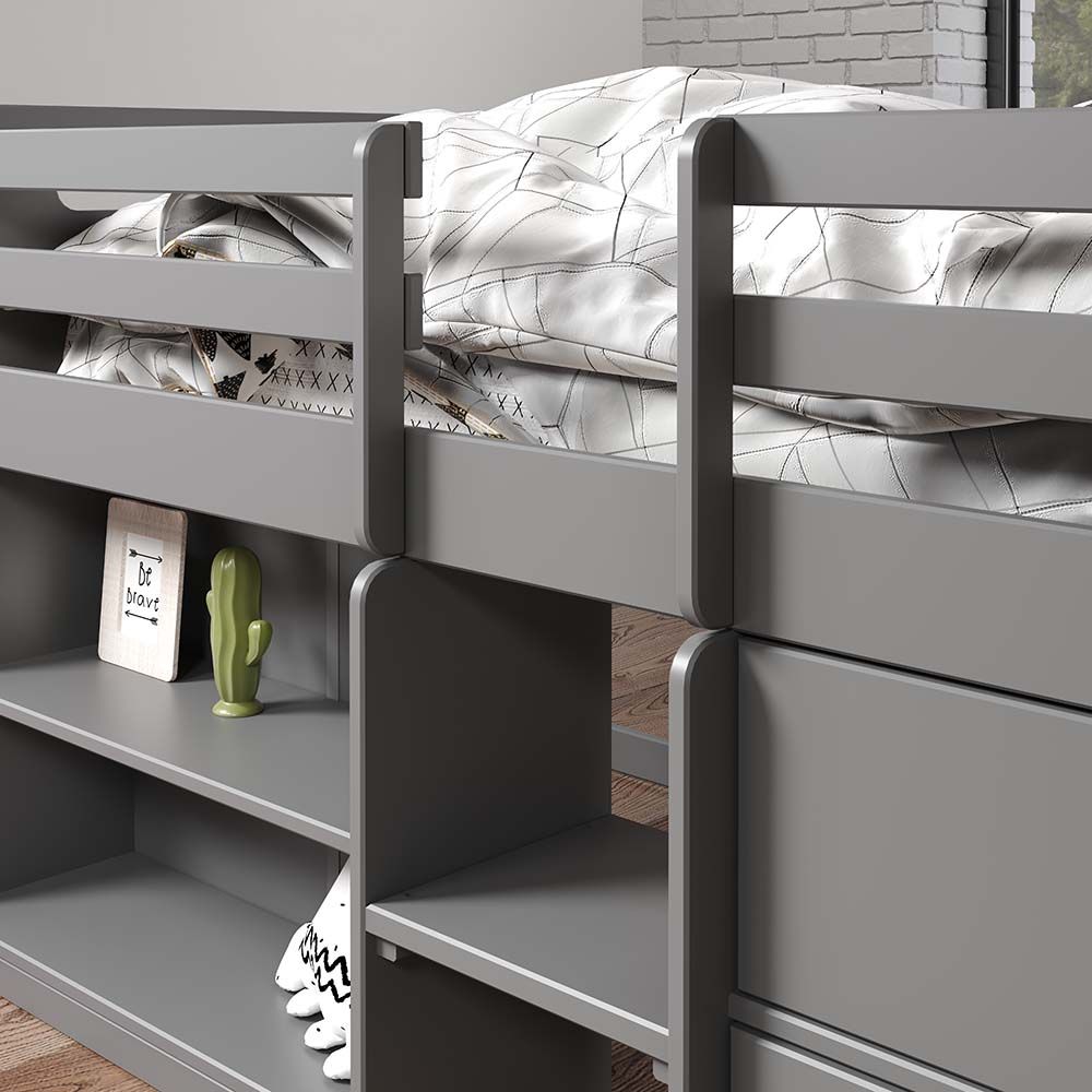 Fabiana Twin Loft Bed  -  BD01375